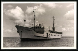 AK Handelsschiff Atlantis Ankert Auf Hoher See  - Koopvaardij