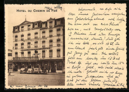 AK Liége-Guillemins, Hotel Du Chemin De Fer  - Autres & Non Classés