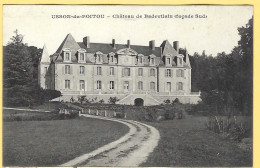86 - USSON-DU-POITOU +++ Château De Badevilain (façade Sud) +++ - Autres & Non Classés