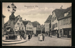 CPA Weissenburg, Fontaine Am Krautmarkt  - Other & Unclassified