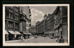 CPA Strassburg, Strasse Des 19. Juni Avec Commercesn  - Autres & Non Classés