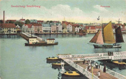 73976626 Sonderburg_DK Panorama Hafen - Danemark