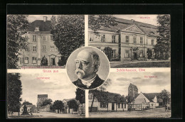 AK Schönhausen /Elbe, Portrait U. Geburtshaus Des Fürsten Bismarck, Museum, Dorfstrasse  - Sonstige & Ohne Zuordnung