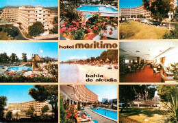 73946893 Bahia_de_Alcudia_Mallorca_ES Hotel Maritimo Swimming Pool Restaurant - Autres & Non Classés