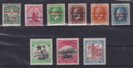 Cook Inseln Penrhyn Ozeanien Schönes Lot Von 9 Klassik Werten 1902-27 Britische - Cookinseln