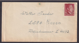 Briefmarken Besetzung Generalgouvernement Feldpostbrief Lowitsch Stelle L.S. Low - Other & Unclassified