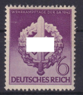 Deutsches Reich 818 Luxus Postfrisch Ausgabe 1942 Luxus Postfrisch MNH - Covers & Documents