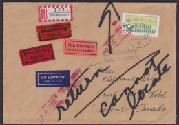Briefmarken Bund Eilboten R Brief Rückschein Automatenmarke Wert 9995 Pfennig - Automaatzegels [ATM]