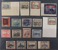 SAAR 53-69 U **,* Landschaften UNGEZÄHNT, Dabei 10 Mk. POSTFRISCH, KW 2100,- € - Unused Stamps