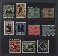 Liechtenstein  311-21,  Jahrgang 1953, Komplett, Sauber Gestempelt, KW 250,- € - Used Stamps