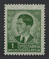 Serbien 3 F II ** Aufdruck SERBIEN Fehlend, Postfrisch, SELTEN Geprüft KW 400,-€ - Occupazione 1938 – 45