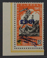 II. Weltkrieg Belgien VII K ** Flugzeug-Aufdruck KOPFSTEHEND, SELTEN, KW 400,- € - Occupazione 1938 – 45
