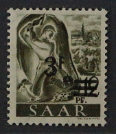 SAARLAND 229 Y I F II ** URDRUCK 3 Fr. FELDRUCK, RARITÄT Fotoattest KW 6000,- € - Unused Stamps