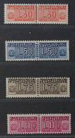 Italien PAKETZUSTELLUNG 5-8 ** Ausgabe 1955, WZ 4 Sterne, Postfrisch, KW 800,-€ - Consigned Parcels