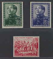 DDR  286-88 **  Deutsch Chinesische Freundschaft, Postfrisch, KW 320,- € - Unused Stamps