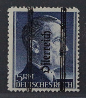 Österreich  696 II PF III **  Hitler 5 RM  PLATTENFEHLER, Fotobefund, KW 700,- € - Nuovi