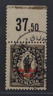 Dt. Reich  133 II POR,  Steindruck Mit OBERRAND Gestempelt, Geprüft KW 300,- € - Usados