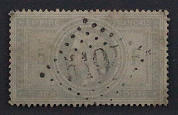 FRANKREICH 32 Napoleon 5 Fr. Stempel 5104 SHANGHAI / CHINA, SELTEN, KW 1700,-€ - 1863-1870 Napoléon III. Laure