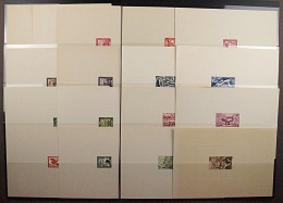SAARLAND 272-88 M (*) MINISTERBLOCKS Komplette Serie, Winzige Auflage, 3950,-€ - Ungebraucht