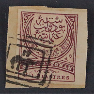 Türkei  35 U, 25 Pia. Violett/rosa, Der Seltene Höchstwert Der Serie UNGEZÄHNT - Used Stamps