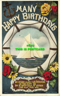 R583786 Many Happy Birthdays. J. Beagles. Series No. 631 A. 1912 - Monde