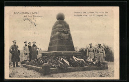 CPA Saarburg I. Lothr., Auf Dem Tinkelberg, Monument Der Tapferen Bayern In Der Schlacht Vom 18.-21. August 1914  - Autres & Non Classés