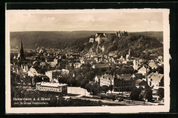 AK Heidenheim A. D. Brenz, Schloss Hellenstein Und Ortschaft  - Heidenheim