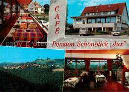 73866536 Jux Cafe Pension Schoenblick Terrasse Panorama Gaststube Jux - Other & Unclassified