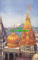 R584121 Benares. The Golden Temple. Tuck. Oilette. Wide Wide World Series. Postc - Wereld