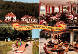 73866461 Bad Kissingen Cafe Restaurant Salinenblick Cafe Kaiser Gastraum Minigol - Bad Kissingen