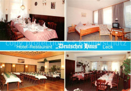 73866443 Leck Schleswig-Holstein Hotel Restaurant Deutsches Haus Gastraeume Fest - Otros & Sin Clasificación
