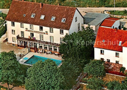 73866439 Lichtenfels Hessen Hotel Fuerstenberger Hof Terrasse Mit Schwimmbad Lic - Autres & Non Classés