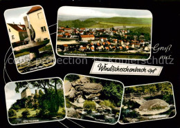 73866347 Windischenbach Stadtpanorama Brunnen Burg Neuhaus Tischstein Felsen Nat - Other & Unclassified
