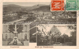 73797885 Staudernheim Panorama Kriegerdenkmal Ruine Disibodenberg Staudernheim - Autres & Non Classés