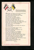 AK Gedicht Seemannslos über Den Zweibund  - Guerre 1914-18