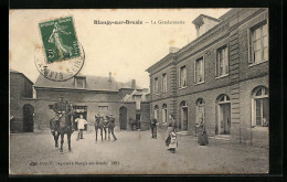 CPA Blangy-sur-Bresle, La Gendarmerie  - Blangy-sur-Bresle