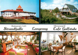 73758493 Langeoog Nordseebad Restaurant-Cafe Strandhalle Miniaturgolf Cafe-Golfs - Langeoog