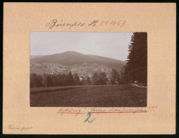 Fotografie Brück & Sohn Meissen, Ansicht Bärenfels I, Erzg., Blick Auf Die Ortschaft  - Lieux