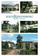 73758419 Rheinsberg Haus Rheinsberg Hotel Am See Teilansichten Rheinsberg - Zechlinerhütte