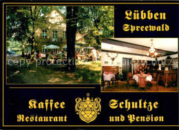 73758296 Luebben Spreewald Kaffee Schultze Restaurant Pension Luebben Spreewald - Lübben (Spreewald)