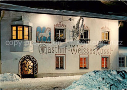73758261 Gries Brenner Hotel Gasthof Weisses Roessl Nachtaufnahme Gries Brenner - Autres & Non Classés