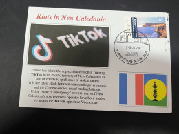 18-5-2024 (5 Z 27) (émeute) Riots In New Caledonia - TikTok Banning On The Island (olympic Flame 11-6 ?) - Other & Unclassified