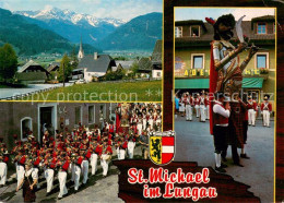 73758207 St Michael Lungau Festumzug Ortsansicht Mit Kirche Alpen St Michael Lun - Autres & Non Classés
