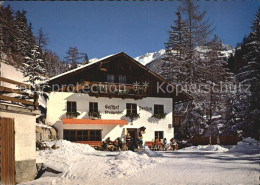 72614230 Niederthai Umhausen Tirol Gasthaus Pension Stuibenfall Umhausen Oetztal - Other & Unclassified