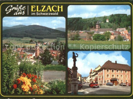 72613782 Elzach Teilansichten Dorfpartie Elzach - Elzach