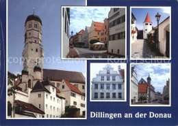72613750 Dillingen Donau Kirche Untere Apotheke Strassenpartien Dillingen A.d.Do - Dillingen