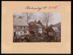 Fotografie Brück & Sohn Meissen, Ansicht Oberkipsdorf I. Erzg., Blick In Den Mühlsteig  - Lieux