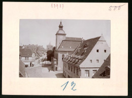 Fotografie Brück & Sohn Meissen, Ansicht Naumburg A. Saale, Strassenpartie An Der Marienkirche  - Lieux