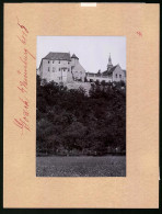 Fotografie Brück & Sohn Meissen, Ansicht Goseck, Blick Zum Schloss  - Lieux