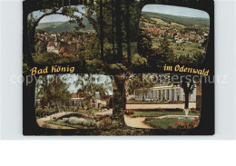 72612535 Bad Koenig Odenwald Gesamtansicht Kirche Kurpark Brunnen Bad Koenig - Bad König